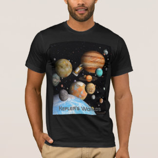 Keplerの世界のワイシャツ Tシャツ