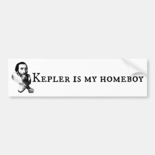 Keplerは私の同郷人です バンパーステッカー