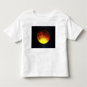 Kepler-10bのアーティスト概念 トドラーTシャツ (正面)