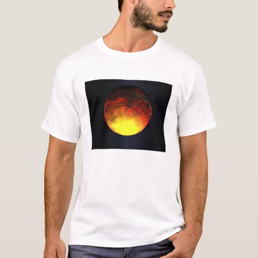 Kepler-10bのアーティスト概念 Tシャツ (正面)