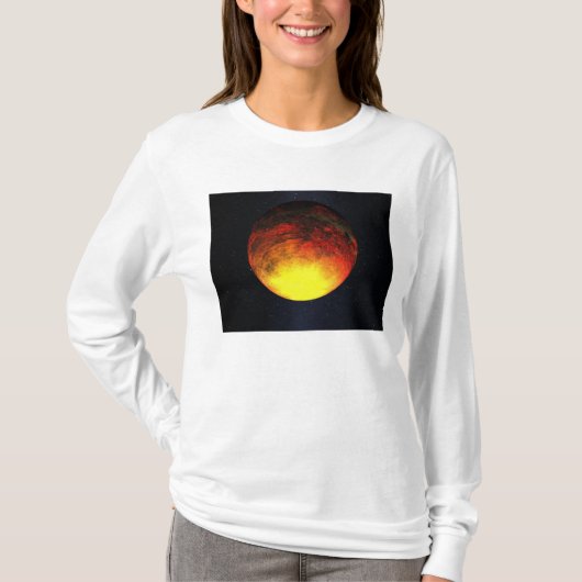 Kepler-10bのアーティスト概念 Tシャツ (正面)