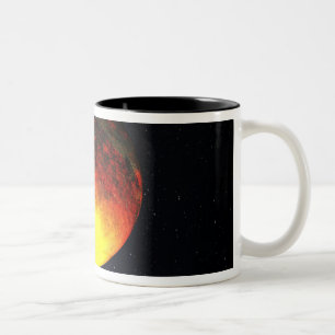 Kepler-10bの芸術家の概念 ツートーンマグカップ