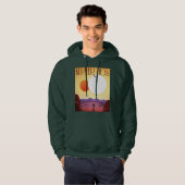 Kepler-16b: Binary Solar Sunset Fine Art Space パーカ (正面フル)