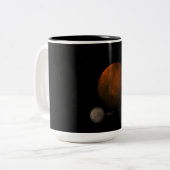 Kepler-62 E B & Kepler-62 E C cup ツートーンマグカップ (正面左)