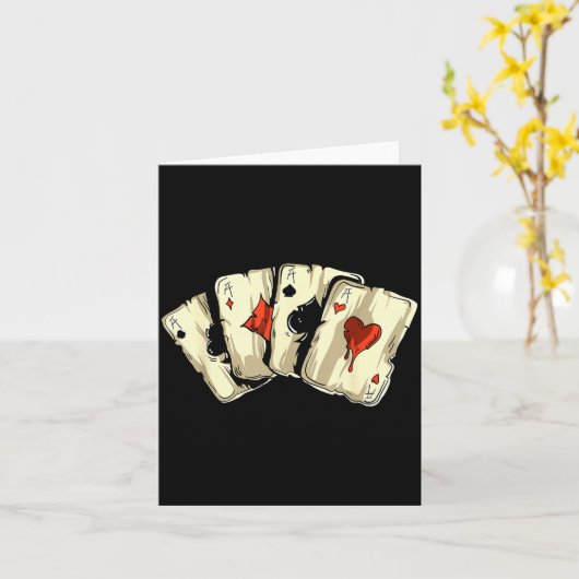 Ker Player Texas Holdem - Card Game Ker カード (黄色い花)