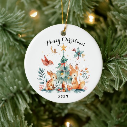 Keramik-Ornament セラミックオーナメント (ツリー)