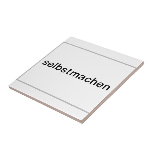 Keramikfliese selber gestalten タイル (側面)