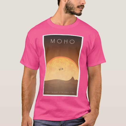 Kerbal宇宙プログラムポスター – Moho Tシャツ (正面)