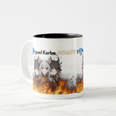 Kerberoast mug - By Cwrw ツートーンマグカップ (正面左)
