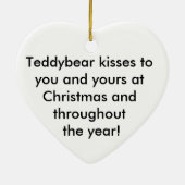 Ker'Dおよびキンボウゲのクリスマスのオーナメント セラミックオーナメント (裏面)