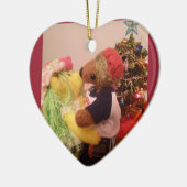 Ker'Dおよびキンボウゲのクリスマスのオーナメント セラミックオーナメント (左)