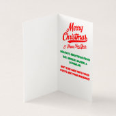 Kereruとオーナメントクリスマスカード (内部)