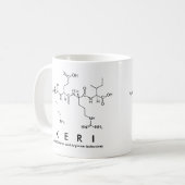 Keriペプチド名mug コーヒーマグカップ (正面左)