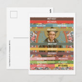 KermartinのSt. Ivoのカラーパレット(BK 015) ポストカード (正面/裏面)