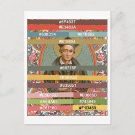 KermartinのSt. Ivoのカラーパレット(BK 015) ポストカード