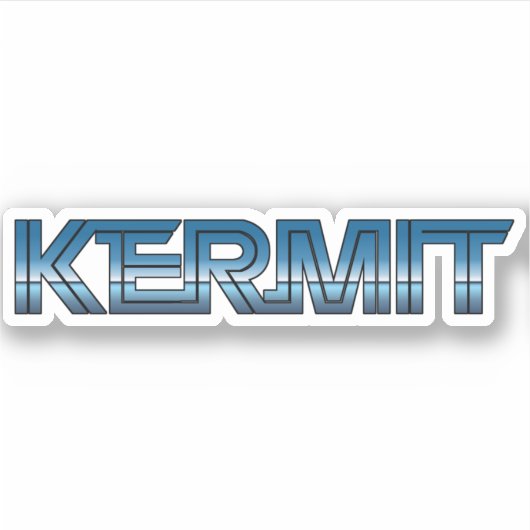 Kermit TXレトロ シール (正面)