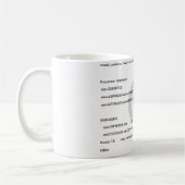 Kernel_Panic コーヒーマグカップ (左)