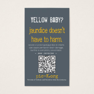 Kernicterus防止カード