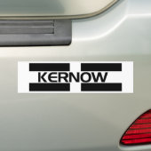 KERNOWの旗 バンパーステッカー (車上)