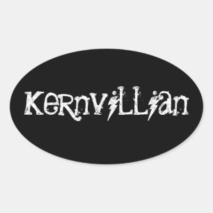 Kernvillian 楕円形シール