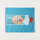 Kerosene Bottle Parffin タペストリー (正面(横))