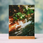 Kerosene Creek，ロトルア，ニュージーランド アクリルサイン (ニュートラル)