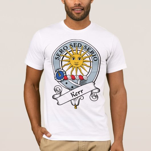 Kerrの一族は記章を付けます Tシャツ (正面)