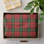 Kerr tartan red green plaid 薄葉紙 (ギフト)