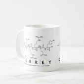 Kerreyペプチド名mug コーヒーマグカップ (正面左)