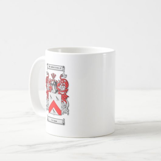 Kerriganの紋章付き外衣 コーヒーマグカップ (正面左)