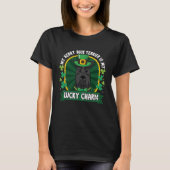 Kerry Blue Terrier St Patricks Lucky Charm Mom Dad Tシャツ (正面)