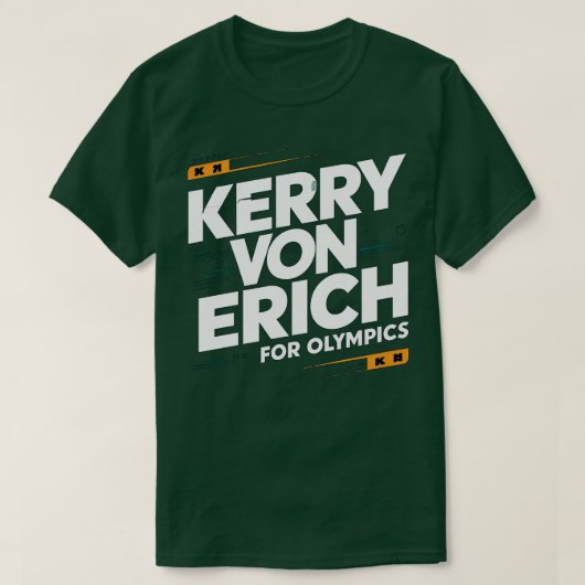 Kerry Von ErichオリンピックTシャツ Tシャツ (デザイン正面)