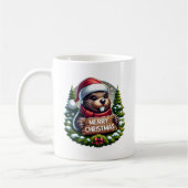 Kerst Bever コーヒーマグカップ (左)