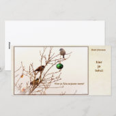 Kerst - Fotokaart - Business card - Christmas シーズンカード (正面/裏面)