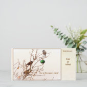Kerst - Fotokaart - Business card - Christmas シーズンカード (スタンド正面)