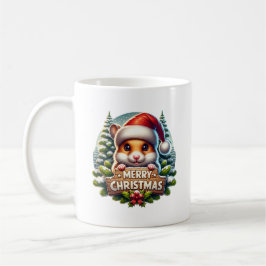 Kerst Hamster コーヒーマグカップ