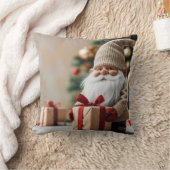 Kerst kussen met kerst kabouter クッション (ブランケット)