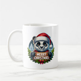 Kerst Panda コーヒーマグカップ