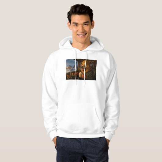 Kerst Truckchauffeur – Warm Hart op de Weg パーカ (正面フル)