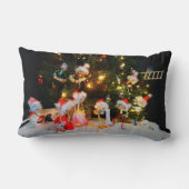 Kerst zoekplaatje van de Fubby's. ランバークッション (裏面)