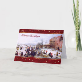 Kerstdagenを終了。クリスマスカードのオランダ シーズンカード