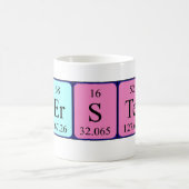 Kersten定期的なテーブル名mag コーヒーマグカップ (中央)