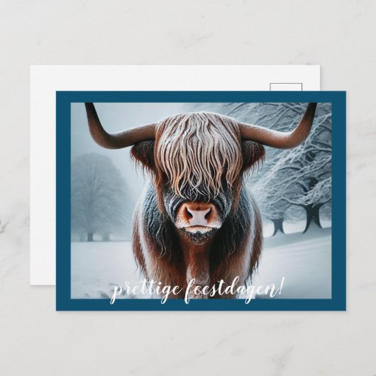 kerstkaart ポストカード (正面/裏面)