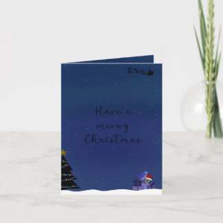 Kerstkaart ‘cats’ カード