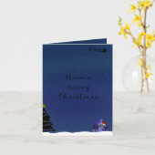 Kerstkaart ‘cats’ カード (黄色い花)