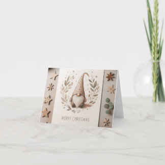 Kerstkaart kabouter シーズンカード