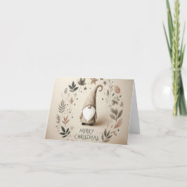 Kerstkaart kabouter シーズンカード