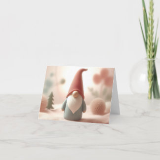 Kerstkaart kabouter シーズンカード