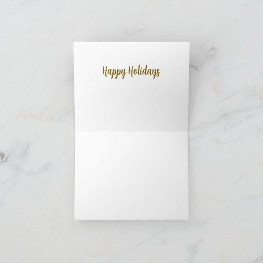 Kerstkaart kabouter シーズンカード (内部)