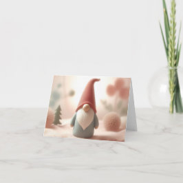 Kerstkaart kabouter シーズンカード